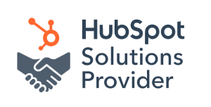 An image that represents that we are certified HubSpot Solutions Provider